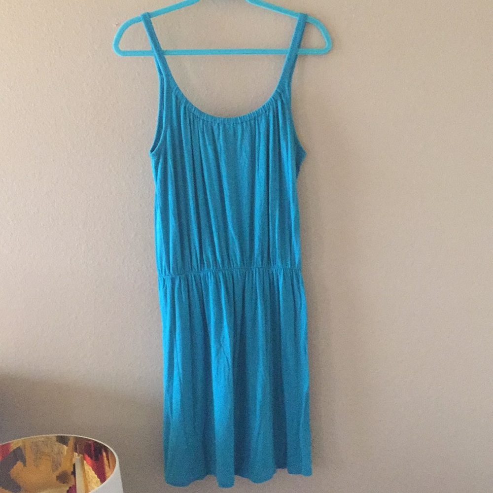 LOFT teal dress